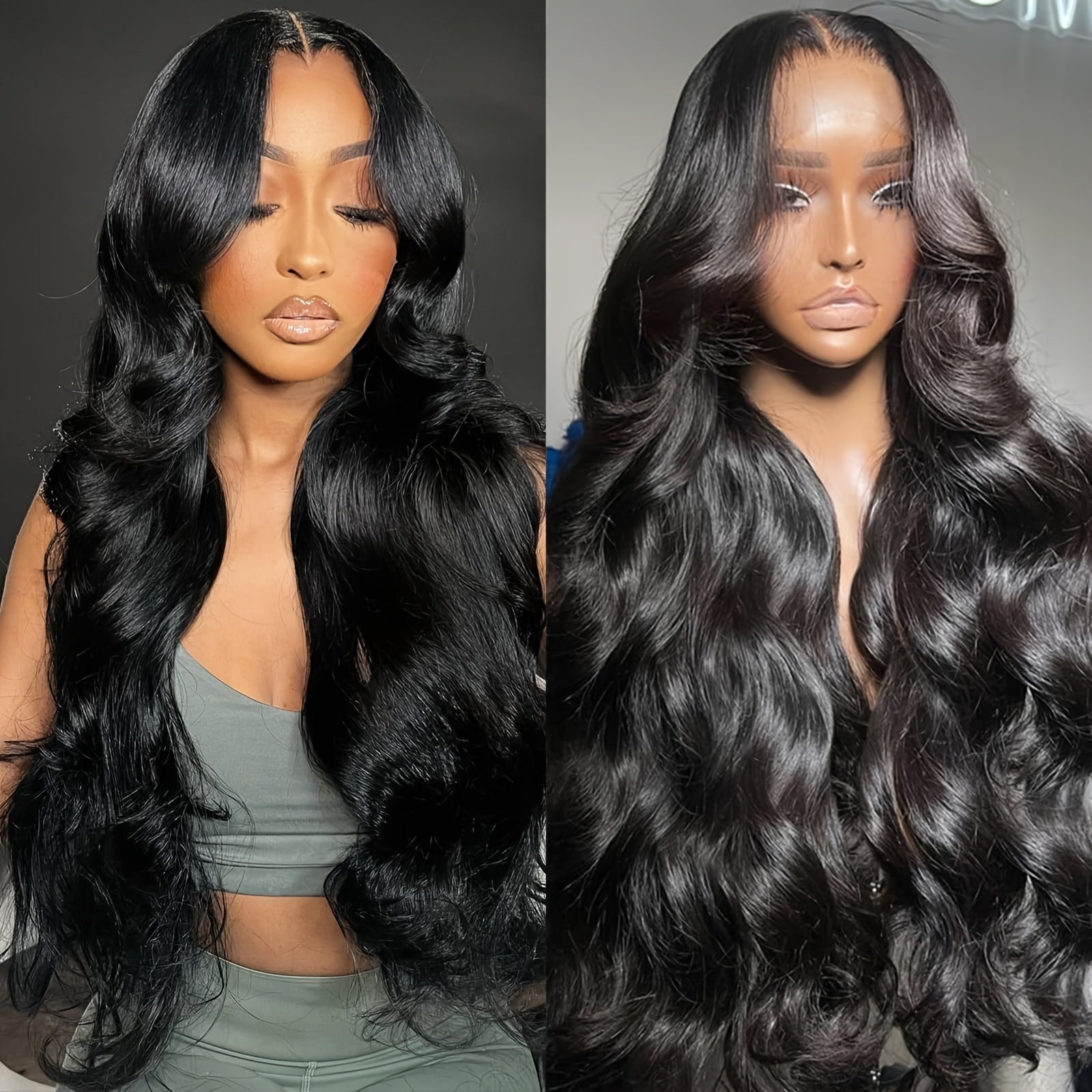 Luxurious 200 Density Body Wave Lace Front Wig 