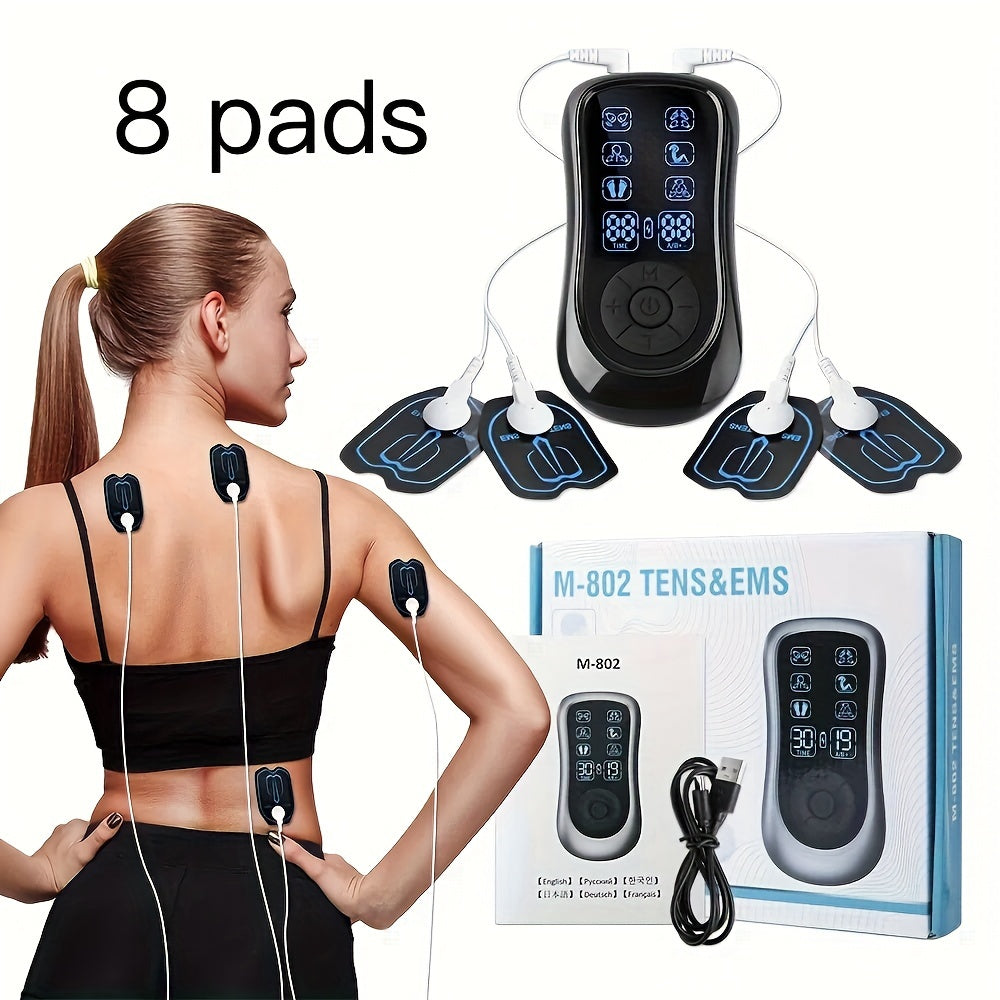 Dual Channel TENS  EMS Muscle Stimulator for Pain Relief