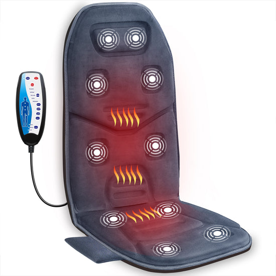 Heated Massage Seat Cushion with Vibration for Ultimate Comfort